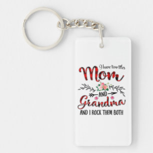 Mama und Oma zum Geburtstag Schlüsselanhänger