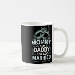 Mama und Papa Got gerade Verheiratet _5 Kaffeetasse