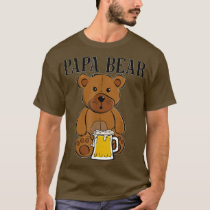 Mama und Papa Shirt Papa tragen Shirt grau