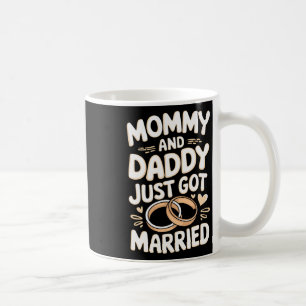 Mama und Papa sind gerade verheiratet Kaffeetasse
