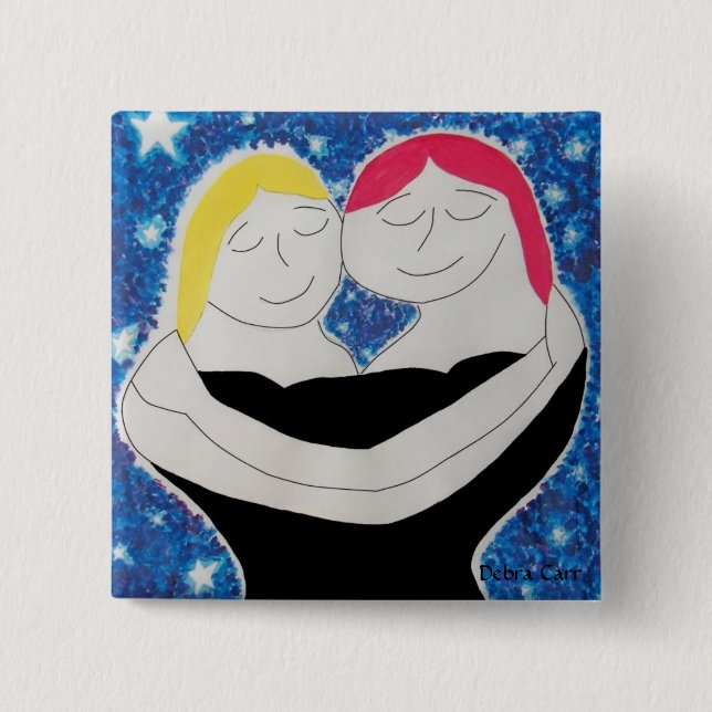 Mama und Schaltfläche Button (Vorderseite)