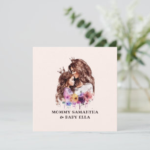 Mama und Tochter von Aquarellen (3)