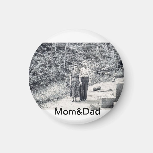 Mama- und Vater-Magnet Magnet (Vorne)