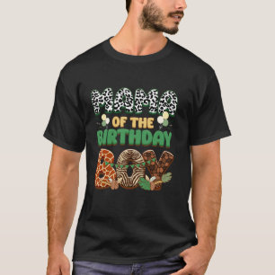Mama und Vater Mama Birthday Boy Safari Jungle Fam T-Shirt