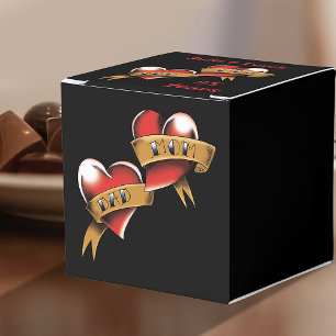 Mama und Vater Party zum Jahrestag Geschenkschachtel