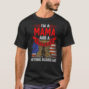Mama und Veteran nichts interessiert mich stolz Ve T-Shirt