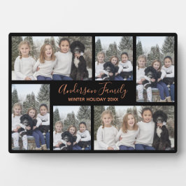 Mama und Vorlage für Familienfotos Fotoplatte