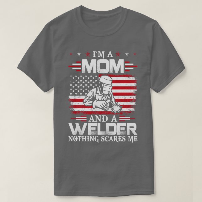Mama und Welder Nichts stört mich stolz Welders fü T-Shirt (Design vorne)
