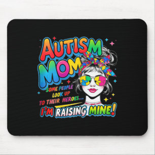 Mama Vater Eltern Autismus Bewusstsein Mousepad