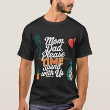 Mama & Vater Liebhaber T - Shirt