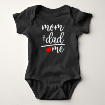 Mama + Vater = Me Baby Kleidung