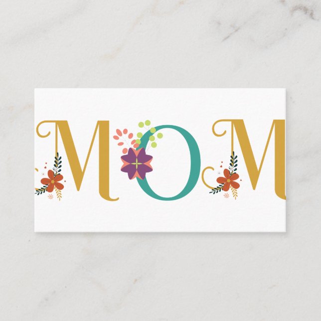 Mama Visitenkarte (Vorderseite)