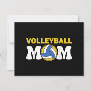 Mama Volleyball Shirt Game Day Funny Player Feiertagskarte