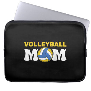 Mama Volleyball Shirt Game Day Funny Player Laptopschutzhülle