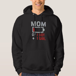 Mama von 1 Junge aus der Tochter oder der Mutter Hoodie