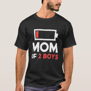 Mama von 2 Jungen für Mama Oma T-Shirt