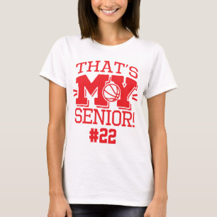 Mama von Basketball-Abschlussklasse Trikotnummer & T-Shirt