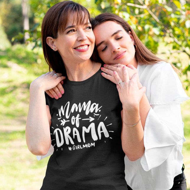 Mama von Drama #girlama lustige Mütter T-Shirt (Von Creator hochgeladen)