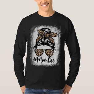 Mama von Frauen - Leben gebleicht Mama - Lebensleo T-Shirt