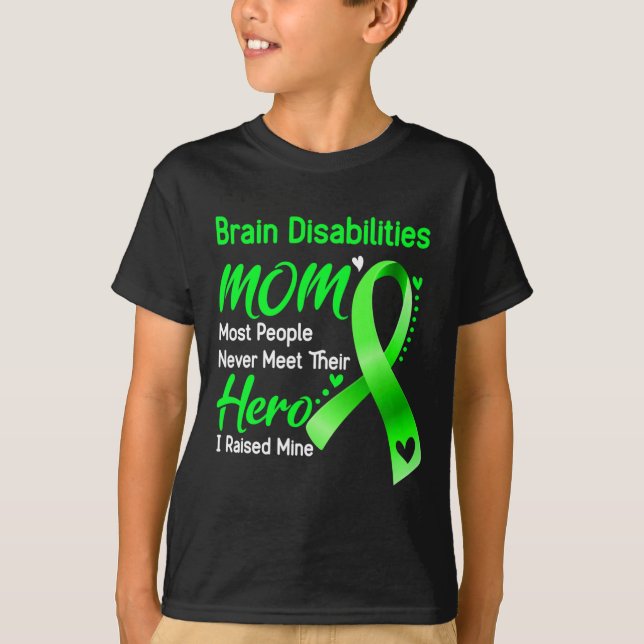 Mama von Gehirnbehinderungen I T-Shirt (Vorderseite)