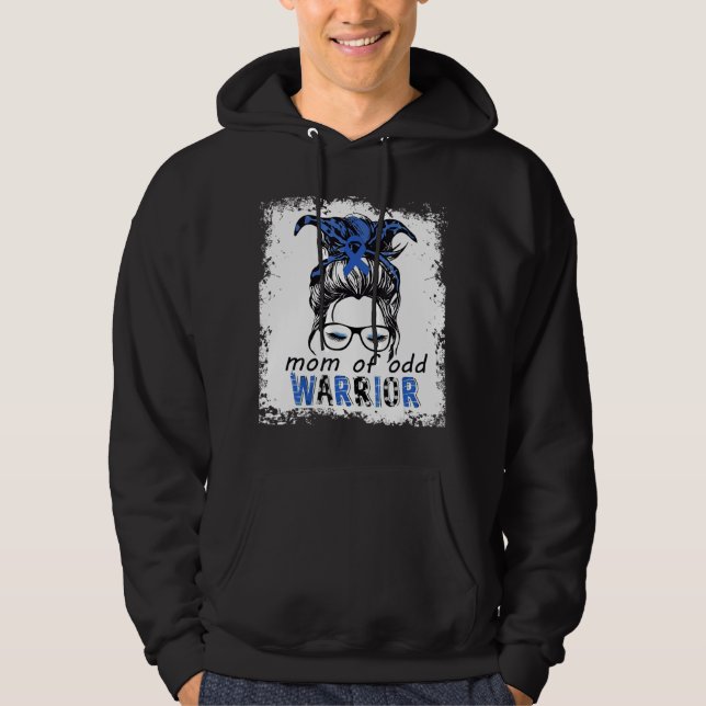 Mama von Kindern mit oppositioneller Defizienz Hoodie (Vorderseite)