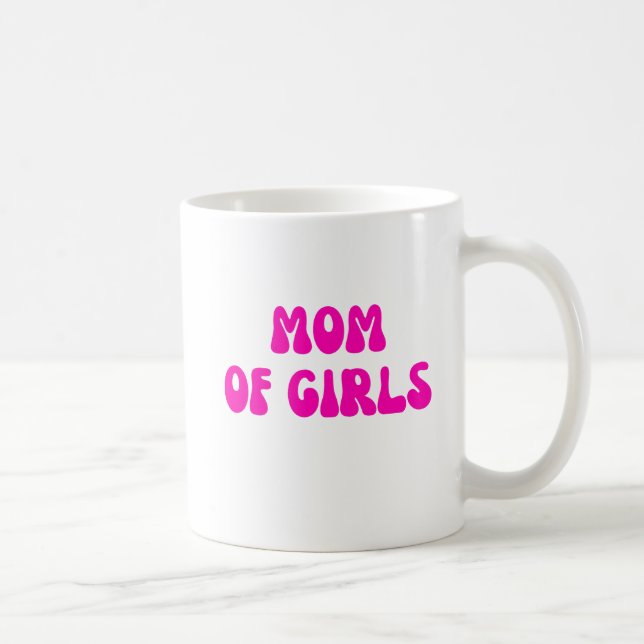 Mama von Mädchen - Die Königinnen erziehen Kaffeetasse (Rechts)