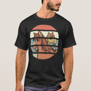 Mama von Pferden mit Ranch-Pferd T-Shirt