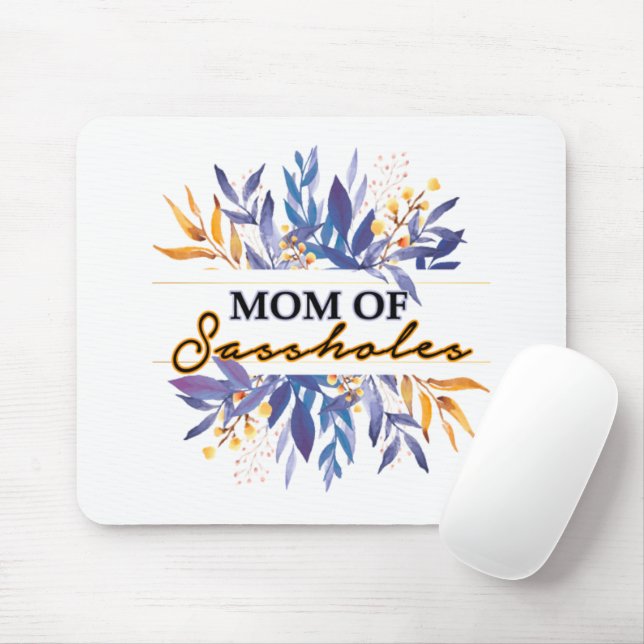Mama von Sassholes Mousepad (Mit Mouse)