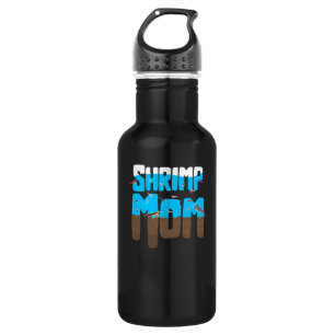 Mama von Shrimp Pet Design für stolze Shrimp Fans Edelstahlflasche