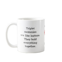 Mama von Triplets Geschenk, wir Liebe Sie,
