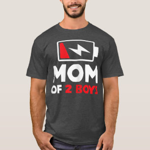 Mama von zwei Jungen Mutter von zwei Mamas von zwe T-Shirt