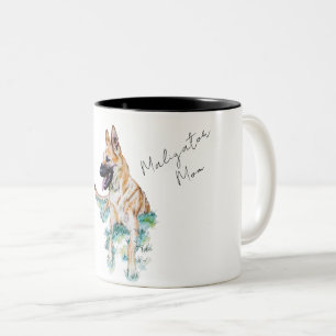 Mama Watercolor Zweifarbige Tasse