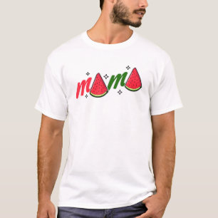 Mama Watermelon Sommer Frische Pasta machen T-Shirt