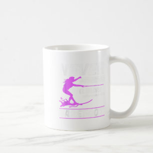 Mama Waterskis Barefoot Wasserski fahren Kaffeetasse