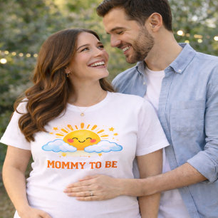 Mama-werden Sonnenschein-Baby-Party T-Shirt