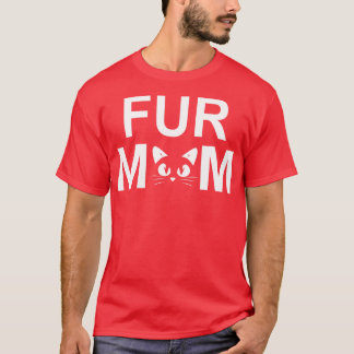 Mama Whiskers und Cat Nose Cat Parent T-Shirt