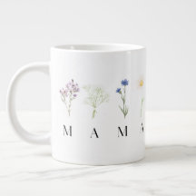 Mama Wild Floral Muttertags- oder Geburtstagsgesch