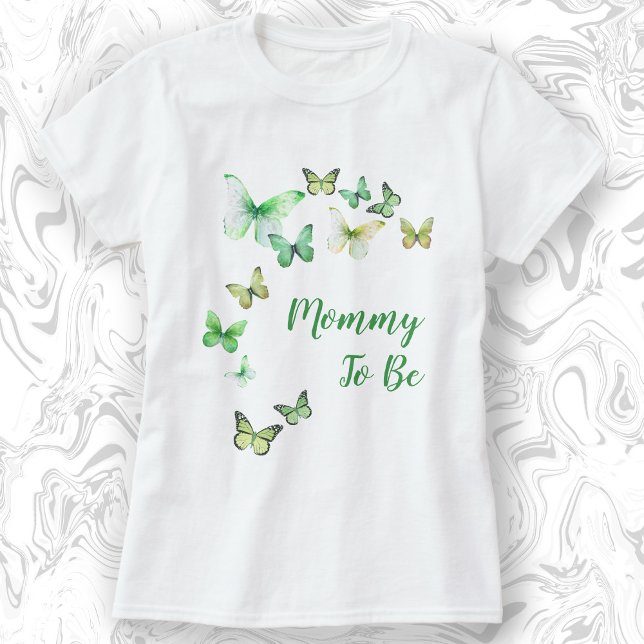 Mama wird eine kleine Schmetterlingswaage T-Shirt (Von Creator hochgeladen)