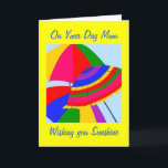 MAMA WUNDERSCHÖN KARTE<br><div class="desc">SUNSHINE ist nach einem langen Winter phantastisch und was für eine schöne Art,  GLÜCKLICH BIRTHTAG ZU IHRER MAMA zu sagen!</div>