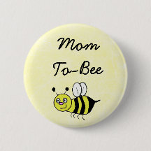 Mama-zu-Bee-Baby-Dusche MOMY-Button