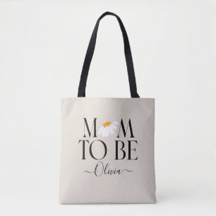 Mama zu werden Blütenbaby Dusche Neues Babygesche Tasche