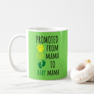 Mama zum Baby Mama befördert Kaffeetasse
