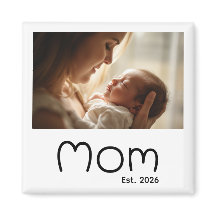 Mama zum Foto-Geschenkmagneten gemacht