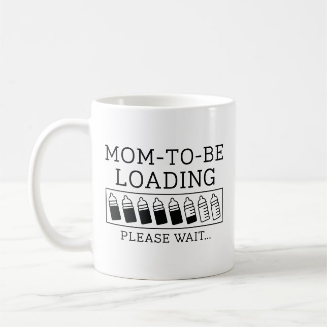 Mama zum Laden Kaffeetasse (Links)
