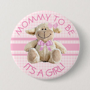 Mama zum Lamb-Baby-Duschknopf Button