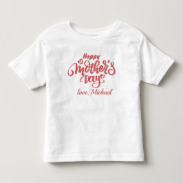 Mama zum Muttertag Kleinkind T-shirt
