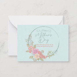 Mama zum Sondertag würdigen Mitteilungskarte