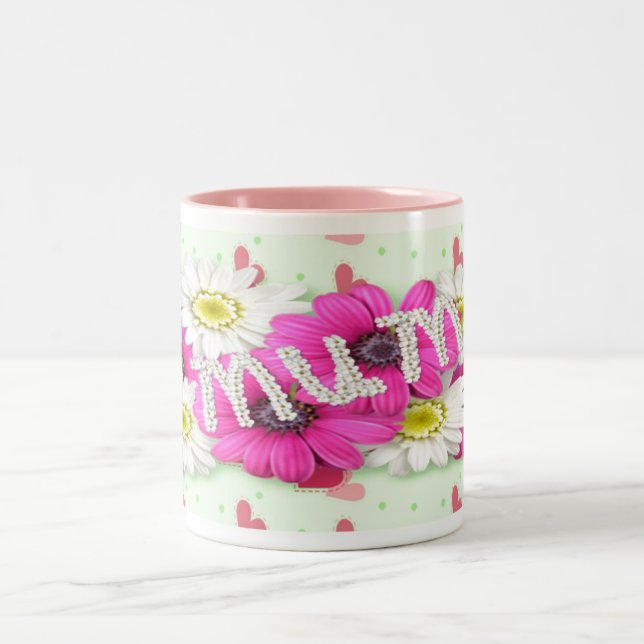 Mama Zweifarbige Tasse (Mittel)