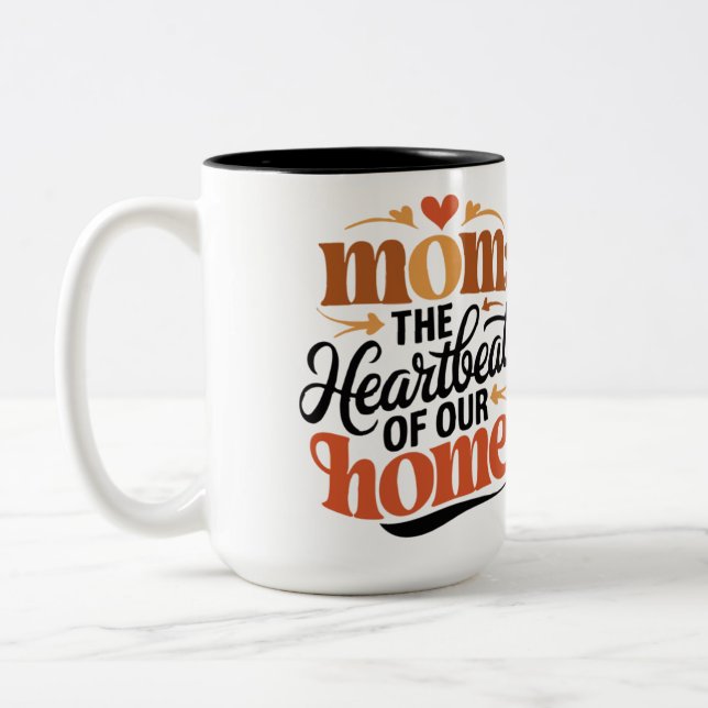 Mama Zweifarbige Tasse (Links)
