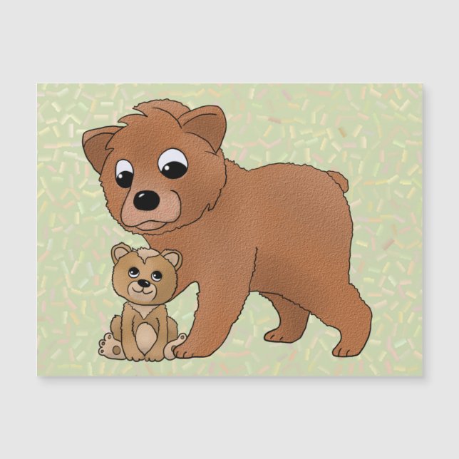 Mamabär Magnetkarte (Vorderseite)